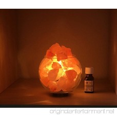 Himalayan CrystalLitez Sphere Bowl Himalayan Salt Lamp With Dimmer Switch Aromatherapy Salt Lamp in A Gift Box UPGRADED(Sphere Medium) - B01N27CR8T