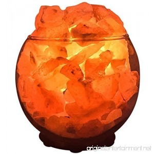 Himalayan CrystalLitez Sphere Bowl Himalayan Salt Lamp With Dimmer Switch Aromatherapy Salt Lamp in A Gift Box UPGRADED(Sphere Medium) - B01N27CR8T