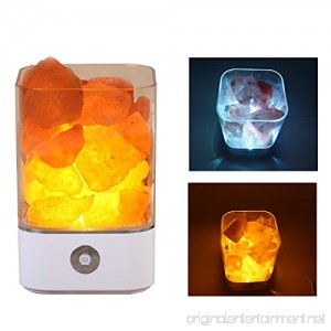 Himalayan Salt Lamp with 7 Colorful Night Light Dimmer Control Touch Dimmer Switch Relieve Stress Purify Air By LEDMEI - B078SMLDZK