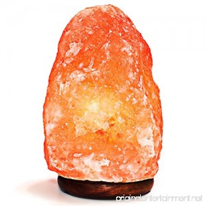 Himmaleh Truly Natural Salt Lamp. Natural Himalayan Pink Salt Rock Lamp 7-9 7-9 lbs. Comes with UL certified bulbs and dimmer switch. - B079SLH9TS