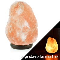 KOVOT Himalayan Salt Glowing Crystal Lamp - Naturally Carved - Approximately 5.5"D x 8.5"H And 6.61-8.82 lbs - B01MQU9WSH