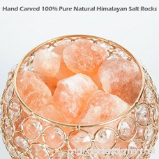 Salt Lamp with Crystal Rack Himalayan Salt Light with Dimmer Switch - B07916Z4KN