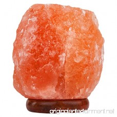Small Natural Salt Lamp with Dimmer Switch by Salt Lamp Imports - B073ZHQCYC