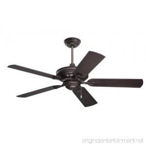 Emerson Ceiling Fans CF552ORB Veranda 52-Inch Indoor Outdoor Ceiling Fan Wet Rated Light Kit Adaptable Oil Rubbed Bronze Finish - B003TASMEO