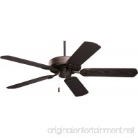 Emerson Ceiling Fans CF652ORB Summer Night 52-Inch Indoor Outdoor Ceiling Fan  Damp Rated  Light Kit Adaptable  Oil Rubbed Bronze Finish - B0014A2POO
