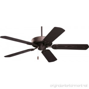 Emerson Ceiling Fans CF652ORB Summer Night 52-Inch Indoor Outdoor Ceiling Fan Damp Rated Light Kit Adaptable Oil Rubbed Bronze Finish - B0014A2POO
