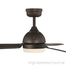 GE Morgan 54 Bronze LED Indoor/Outdoor Ceiling Fan with SkyPlug Technology for Instant Plug and Play Mounting - B06Y2K5FQ5