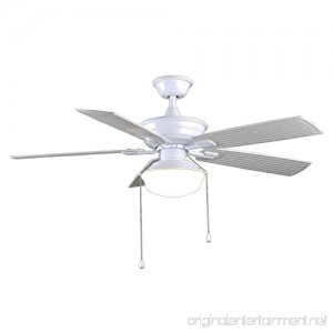 Marshlands LED 52 In. Indoor/outdoor White Ceiling Fan - B015NUPJK2