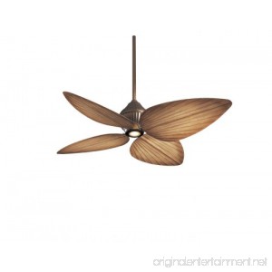 Minka-Aire F581-ORB Gauguin Oil-Rubbed Bronze 52 inch Outdoor Ceiling Fan w/ Light & Control - B001BQHCNK