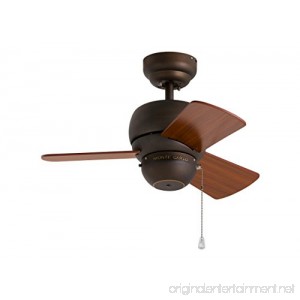 Monte Carlo 3TF24RB Micro 24 inch Ceiling Fan Indoor/Outdoor Roman Bronze - B00149YWYQ