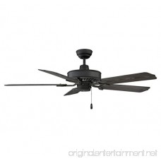 Savoy House 52-SGO-5CN-FB Lancer 52-Inch Ceiling Fan Flat Black Finish with Outdoor Rated Chestnut Blades - B0039AO9X2
