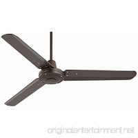 52" Plaza Oil-Rubbed Bronze Damp Rated Ceiling Fan - B00X9UIKF0