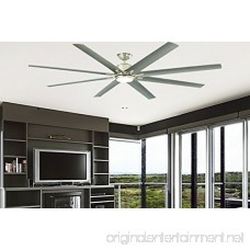 Home Decorators Collection Kensgrove 72 in. LED Indoor/Outdoor Brushed Nickel Ceiling Fan - B07453TFLM