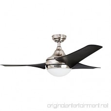 Honeywell Ceiling Fans 50195 Rio 52 Ceiling Fan with Integrated Light Kit and Remote Control Brushed Nickel - B00KGKF47S