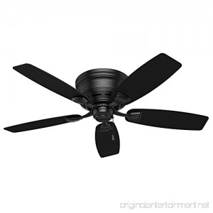 Hunter Fan Company 53118 48 Sea Black Ceiling Fan Wind Matte - B01CDGCQG4