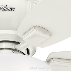 Hunter 53378 Kenbridge 52 Ceiling Fan with Light Large Fresh White - B06VVH6B2G