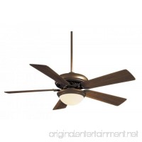 Minka-Aire F569-ORB Supra 52 Ceiling Fan with Light & Remote Control Oil-Rubbed Bronze - B005692QHU