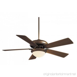 Minka-Aire F569-ORB Supra 52 Ceiling Fan with Light & Remote Control Oil-Rubbed Bronze - B005692QHU