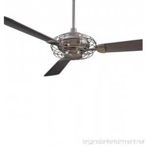 Minka-Aire F601-BS/BN Acero 52 Ceiling Fan with Light Brushed Steel - B000W9EBMW