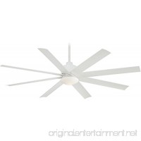 Minka-Aire F888-WHF  Slipstream   65" Ceiling Fan with Light & Remote Control  White - B00CIDS8F6