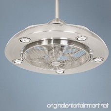 Possini Euro Segue 24-W Brushed Nickel 5-Light Ceiling Fan - B004NDDJI0