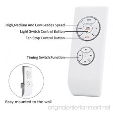 Fan Remote Controller Kit for Hunter Wireless Ceiling Fan Lamp Universal Control Receiver by Wadoy - B079CF9X55