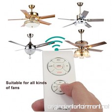 RainierLight Universal Ceiling Fan Lamp Kit/3 Speed/Timing Function for Home/Office/Bedroom/Living Room Hotel/the Club/Remote Control and Receiver Complete Kit - B07DHJ2VF8