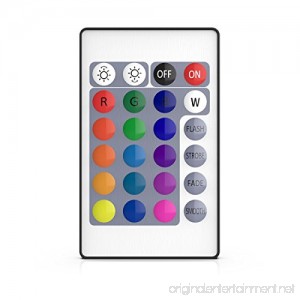 RGB Remote Controller 24 Key Mini Wireless Dimmer Control for Ustellar RGB Flood Light Stage Lighting Outdoor Color Changing Floodlight Wall Washer Light - B07DD57688