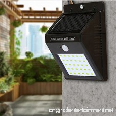 big-time 30 LED Solar Motion Sensor Wall Lights Outdoor Waterproof Durable Landscape Light for Outdoor Garden Decoration - B07DKZ7TFR