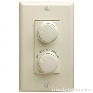 Do it Best Rotary Combo Fan Speed and Dimmer Control Almond 300W - B000LNTQ3I