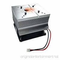 Nagulagu Aluminium Heat Sink Cooling Fan for 20W-100W High power led - B01MDQKGBF