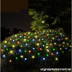 Shaojian Solar Hair Ball Modeling Lamp String LED Outdoor Waterproof Lamps String Christmas Wedding Parties Decoration (20 Lamps Colorful) - B07FVQPSX8